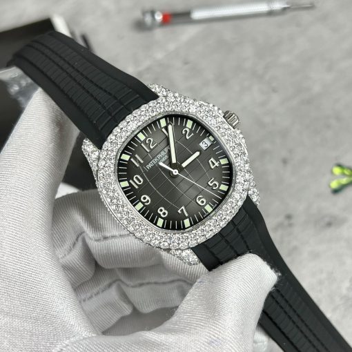 Đồng Hồ Patek Philippe Aquanaut 5168 Kim cương