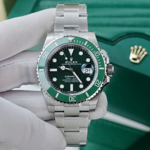 Đồng hồ Rolex Submariner 116610LV Fake 1:1 Best 2024