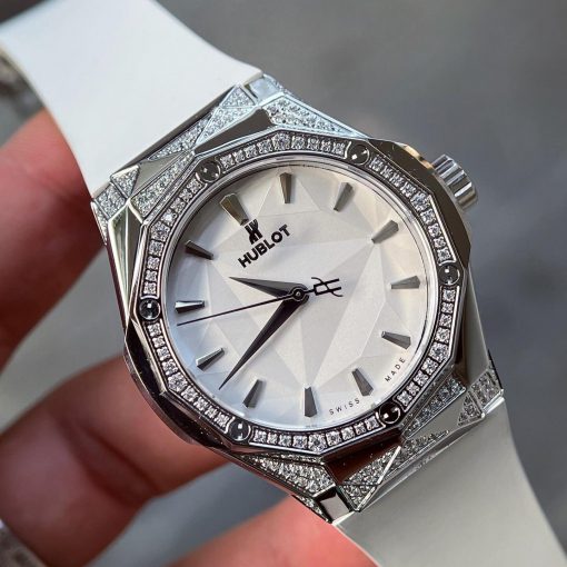 Hublot Classic Fusion 1:1 Orlinski Titanium White Alternative Pavé
