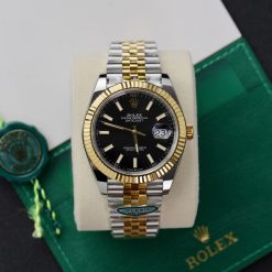 Rolex Rep 1:1 Chế Tác Datejust size 41mm Bọc Vàng 18k