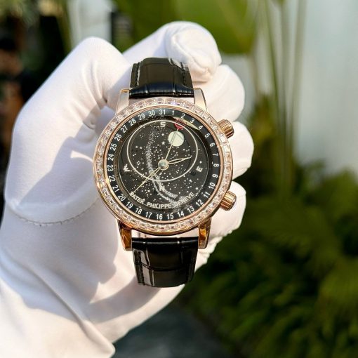 Đồng Hồ Patek Philippe 1:1 6104 Bọc Vàng 18k
