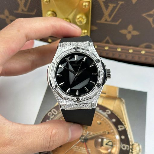 Đồng hồ Hublot Rep 1:1 Orlinski 550.NS.1800.RX.1604.ORL19 Full Đá