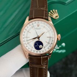 Đồng Hồ Rolex Fake 1:1 Cellini Moonphase M50535-0002