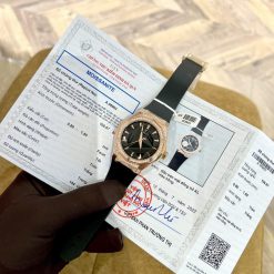 Đồng Hồ Hublot 1:1 Orlinski 550.OS.1800.RX.1804.ORL19 Độ Moissanite