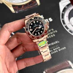Đồng Hồ Rolex GMT Master II Fake Root Beer 126715CHNR Clean