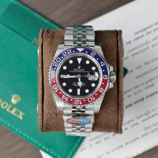 Rolex Fake 1:1 GMT-Master II M126710BLRO-0001 Nhà Máy Clean