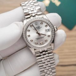 Đồng Hồ Rolex Siêu Cấp 1 1 Datejust 31mm Mặt Sliver