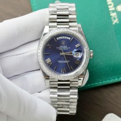 Đồng Hồ Rolex Replica 1:1 Day Date M228236-0007 Viền Đá