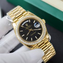 Đồng Hồ Rolex Siêu Cấp 1:1 M228348RBR-0001 Bọc Vàng 18k