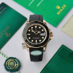 Rolex Siêu Cấp 1:1 Yacht Master M126655-0002 Bọc Vàng 18k