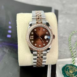 Đồng Hồ Rolex Replica Lady-Datejust M279174 Mặt Chocolate
