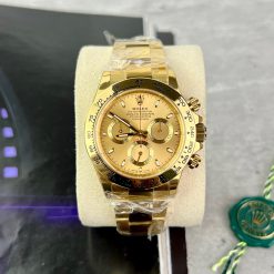 Đồng Hồ Rolex Fake Daytona 116503-0003 Mặt Vàng