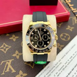 Đồng Hồ Rolex Nam Rep 1:1 Daytona M116518 Black Dial Nhà Máy BT