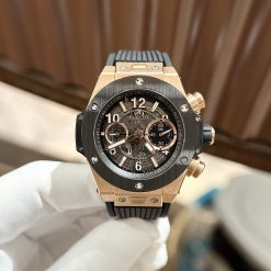 Hublot Fake 1:1 Big Bang Unico King Gold Ceramic 44mm 421.OM.1180.RX